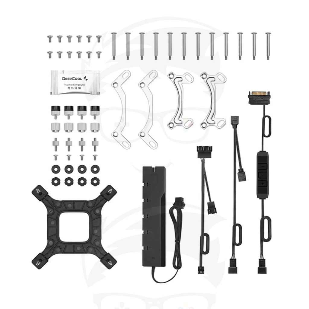 DEEPCOOL GAMMAXX L240 A-RGB AIO Liquid Cooler Anti-Leak Technology - White DEEPCOOL GAMMAXX L240 A-RGB AIO Liquid Cooler Anti-Leak Technology - White